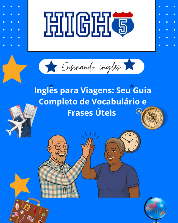 high five book inglês para viagens finished